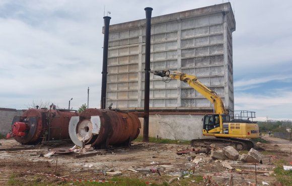 Desfintare constructii si instalatii si remediere sol contaminat din cadrul Statiei Deetanizare Turburea